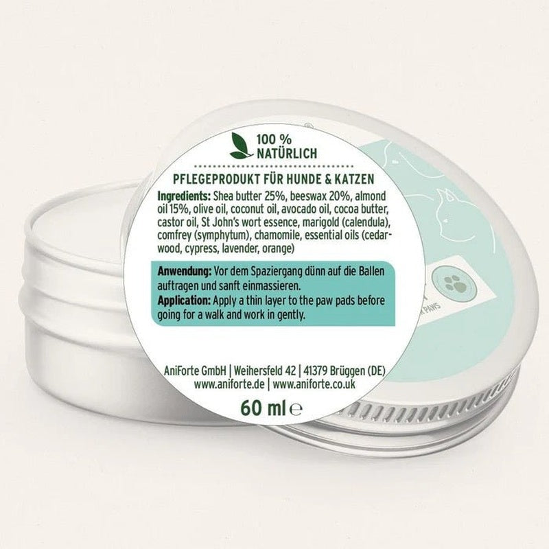 Dog Paw Protection Wax Balm 60ml