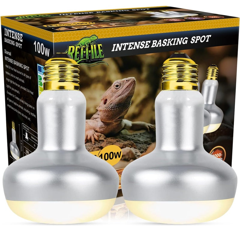 Reptile Basking Heat Lamp 100W 100W